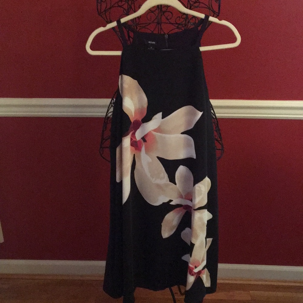 Alfani floral front dress